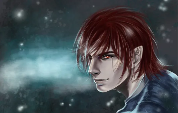 Эльф, арт, парень