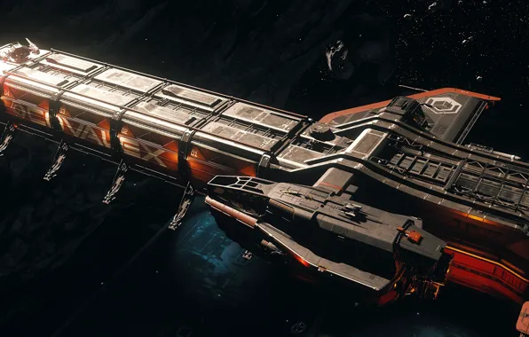 Звездолет, Star Citizen, Caterpillar