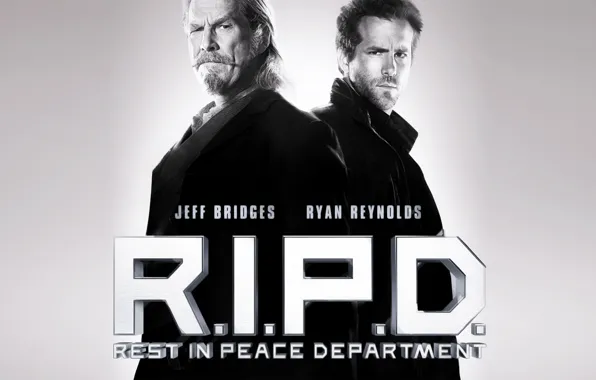 Райан Рейнольдс, Ryan Reynolds, Джефф Бриджес, Jeff Bridges, R.I.P.D., Призрачный патруль