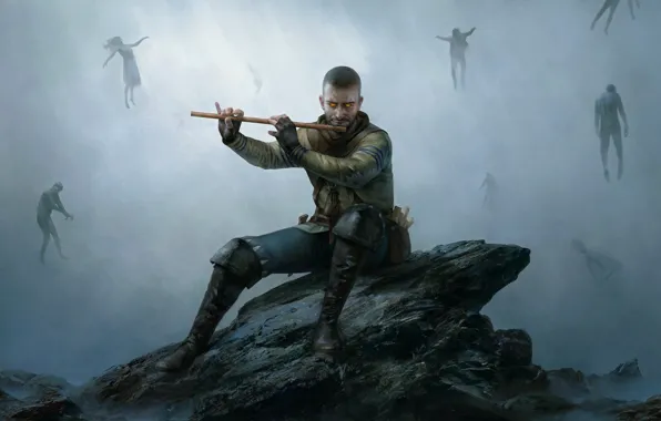 Туман, люди, парень, флейта, Gwent: The Witcher Card Game, Гвинт: Ведьмак. Карточная Игра, Gaunter O'Dimm