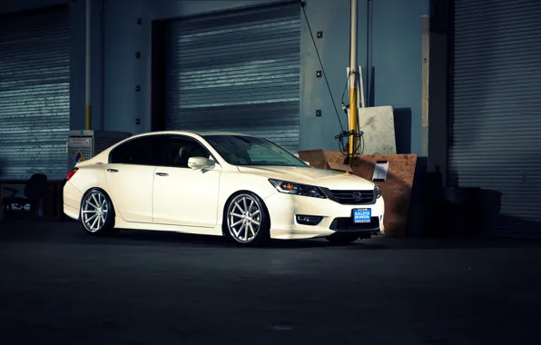 Картинка wheels, хонда, Galpin, Accord, аккорд, Honda, white