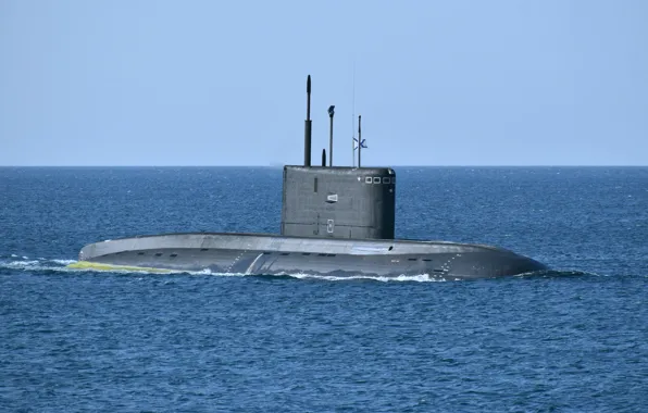 Лодка, подводная, дизельная, Колпино