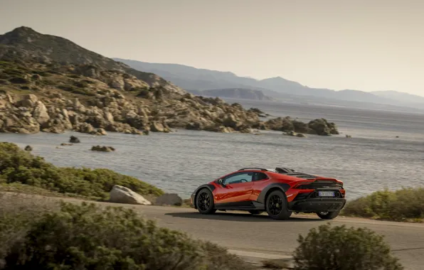 Car, Lamborghini, sea, lambo, off-road, Huracan, Lamborghini Huracan Sterrato