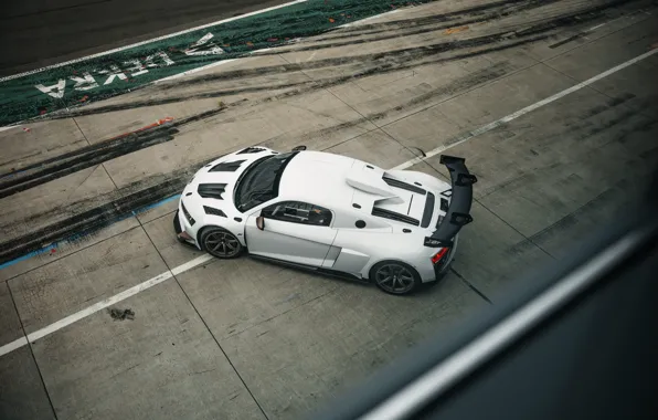 Audi, white, R8, ABT XGT, ABT Audi R8