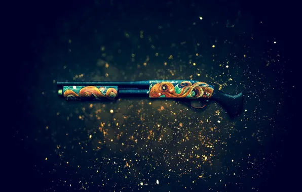 Кракен, Counter-Strike: Global Offensive, CS:GO, The Kraken, Sawed-Off