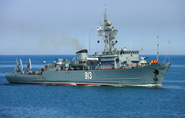 Морской, тральщик, Ковровец, проект 266м, шифр Аквамарин