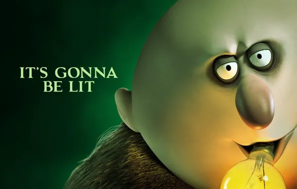 Лампочка, лицо, The Addams Family, The Addams Family (2019)