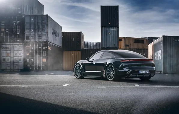 Brabus, Black, Side, Port, Rear, Porshce, Containers, 2022