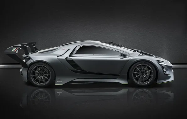 Вид сбоку, 2018, Bertone, Dianche, Dianche Bertone BSS GT One, BSS GT One