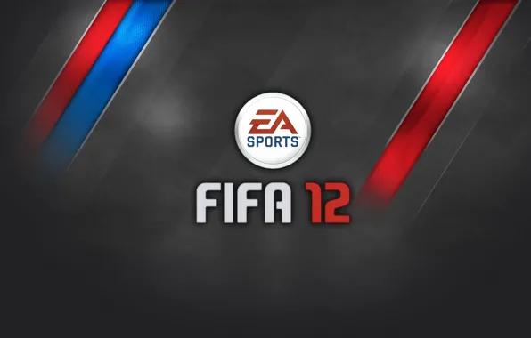 Игра, Полосы, Футбол, Логотип, Logo, Football, Game, ФИФА 12