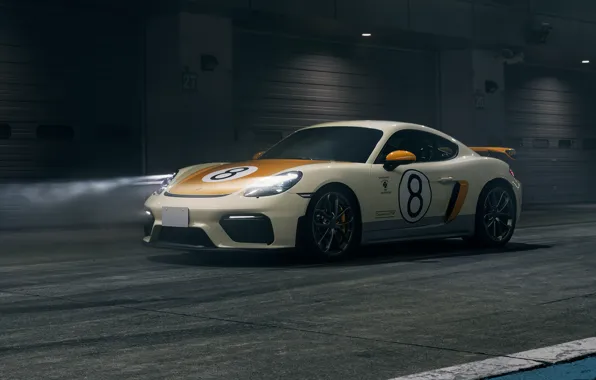 Porsche, Cayman, GT4, 718, 2022, Porsche 718 Cayman GT4 Tribute To 906, Tribute To 906