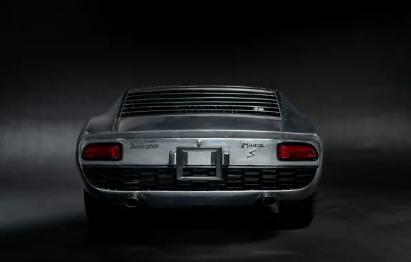 Lamborghini Rear Miura Lamborghini Miura P S