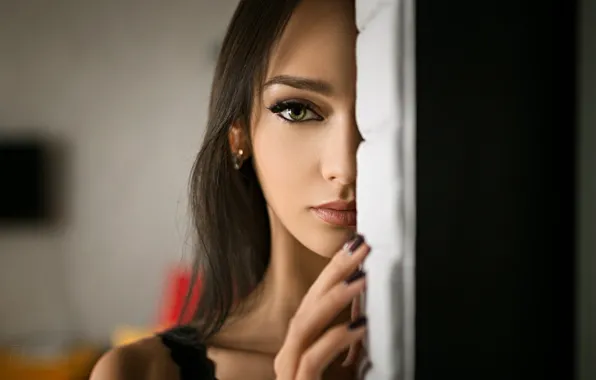 Girl, beautiful, pretty, face, bishojo, esyes, Kseniya Alekseevskaya