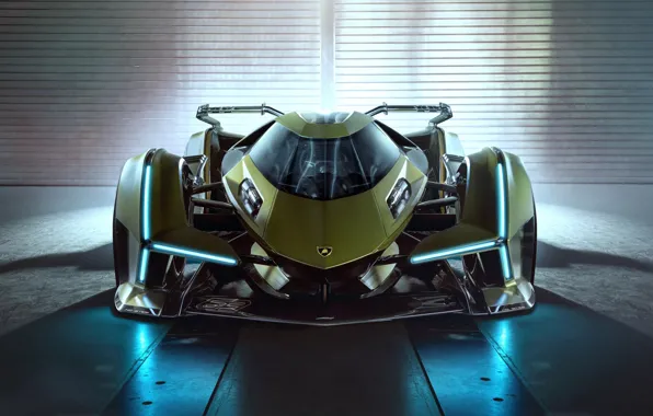 ДИЗАЙН, КОНЦЕПТ-КАР, lamborghini - Lambo V12 Vision Gran Turismo, ХАКИ