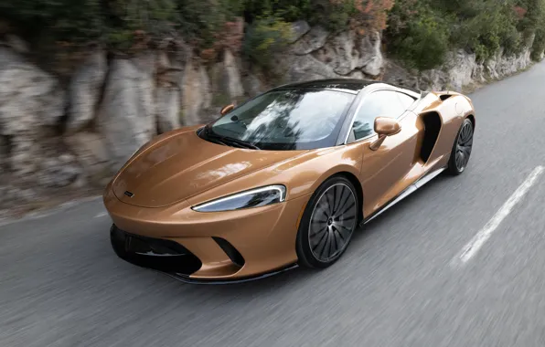 Картинка McLaren, road, drive, GT, McLaren GT