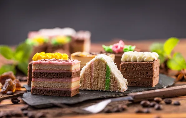 Свет, кофе, cake, крем, десерт, пирожные, сладкое, sweet