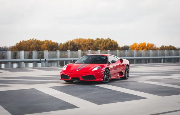Ferrari F430, Red, Supercar
