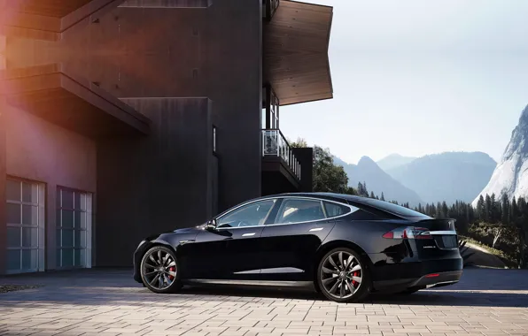 Картинка Tesla, Model S, 2015, P85D