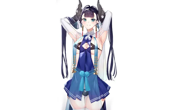 Girl, sexy, lingerie, pantsu, bra, cleavage, panties, thighhighs