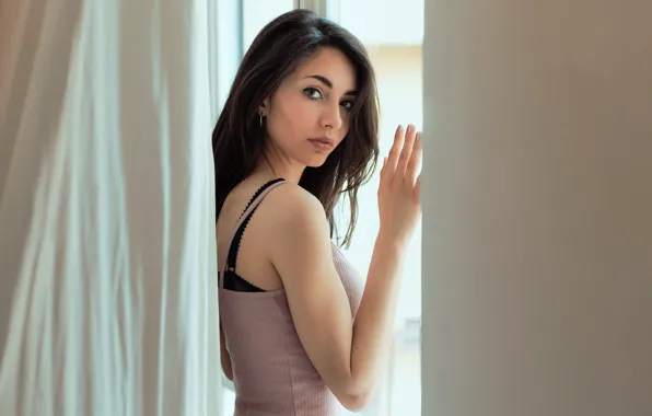 Картинка взгляд, милая, модель, Nicole