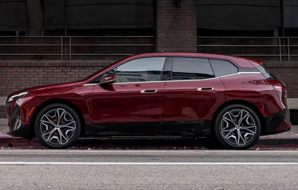 BMW, вид сбоку, 2022, iX Sport, for US