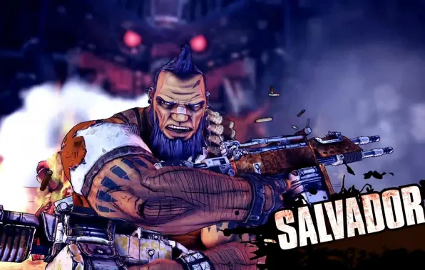 Character, Borderlands 2, Salvador, Салвадор