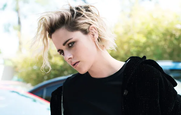 Модель, актриса, блондинка, Kristen Stewart, Кристен Стюарт, фотосессия, Elle, Liz Collins