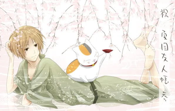 Аниме, арт, Natsume Yuujinchou, Тетрадь дружбы Натсуме