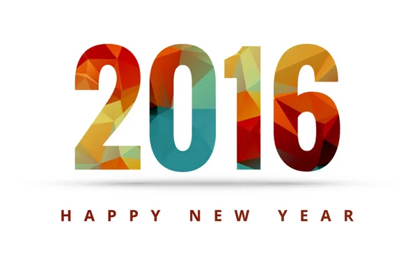 New, Happy, Year, 2016