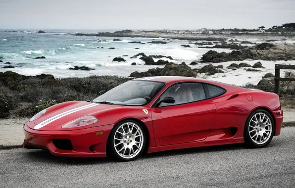 Картинка Ferrari, суперкар, феррари, 360, Stradale, Challenge