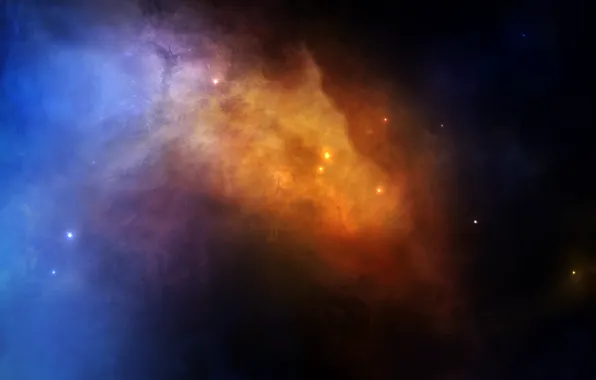 Картинка звезды, туманность, свечение, nebula