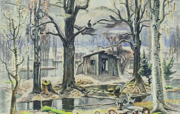 Charles Ephraim Burchfield, 1934-55, The Glory of Spring