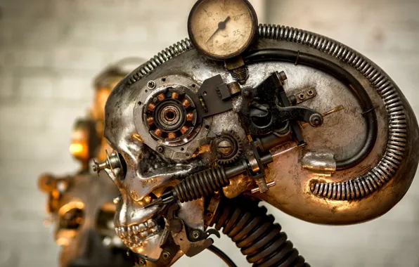 Картинка фон, механизм, робот