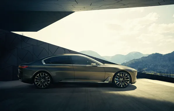 Картинка BMW, Vision, Future, 2014, Luxury Concept