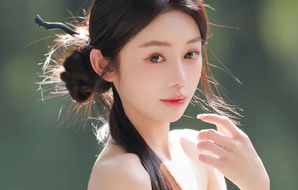 Beautiful, Asian, Model, Smile, Woman, Cute, Pretty, Petite