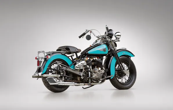 Harley-Davidson, 1947, ретро мотоциклы, retro motorcycles, Harley-Davidson WL