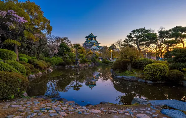 Картинка парк, весна, Япония