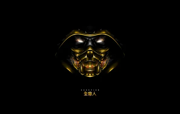 Картинка Mortal Kombat, Scorpion, Artwork