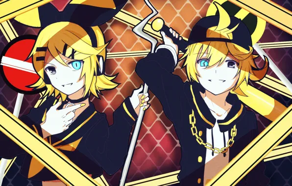 Vocaloid, Вокалоид, Рин, Лен
