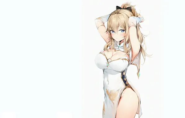 Girl, sexy, Anime, pretty, Jean, genshin impact, genshin