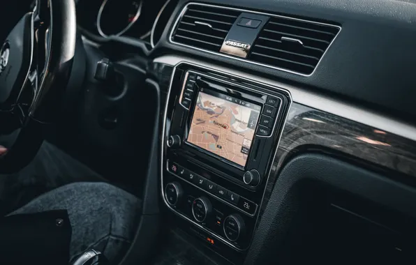 Car, Interier, Skoda, Radio, Sportscar, VRS, Navigation