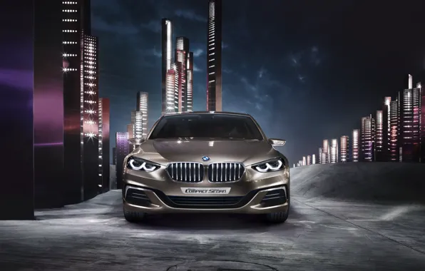 Картинка Concept, бмв, BMW, концепт, седан, Sedan, Compact