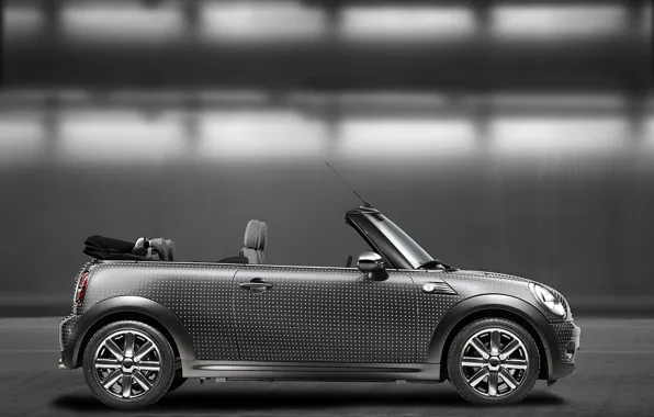 Машина, Серебро, Mini Cooper, MINI, Купэ, Мини Купер, Клепаный