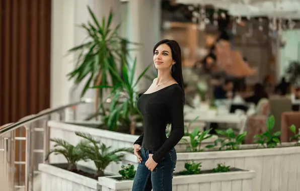 Jeans, brunette, prety, Георгий Дьяков