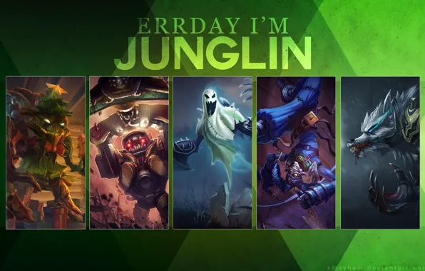 Jungle, league of legends, mao kai