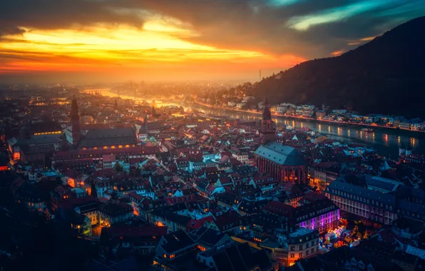 Картинка Германия, Хайдельберг, Heidelberg, Гейдельбергский замок