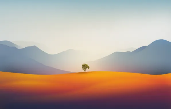 Tree, sand, rancho cucamonga