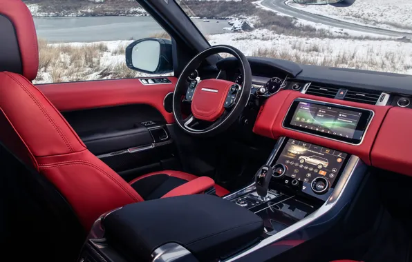 Range Rover, салон, Sport, 2019, HST