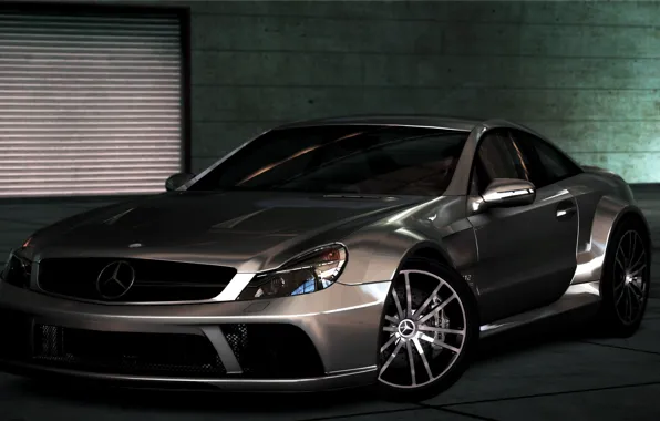 Картинка cars, Mercedes sl65, NFS Hot Pursuit 2010, Сидж