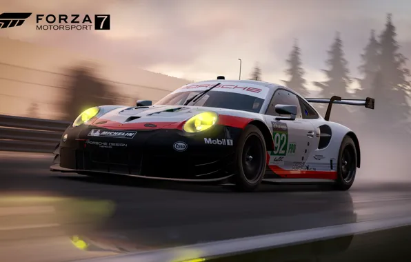 Скорость, 911, Porsche, Microsoft, game, Forza Motorsport, Forza Motorsport 7